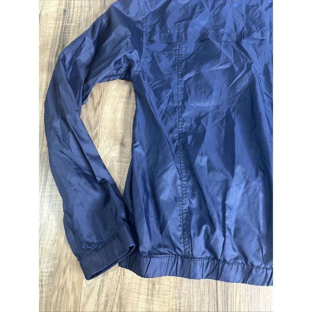 Tommy Hilfiger Windbreaker Jacket‎ Girls Youth Medium Navy